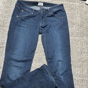 Hudson Jeans Dark Blue Straight Leg Denim